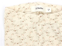 Lil Atelier whitecap gray legging slim blomster